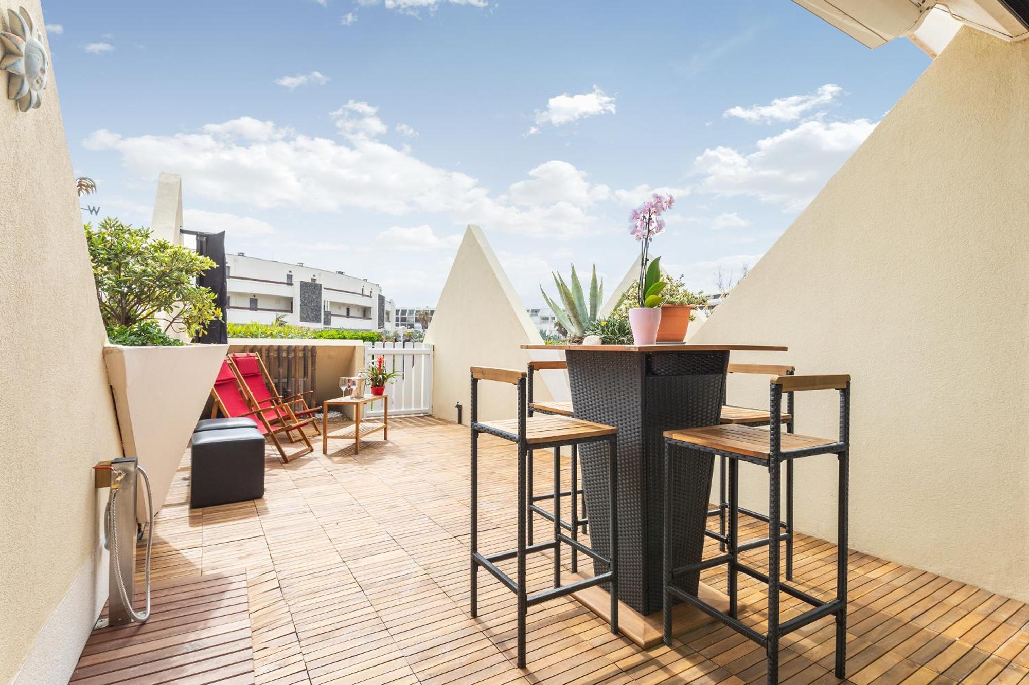 Bambou Heliopolis Appartement Agde Buitenkant foto